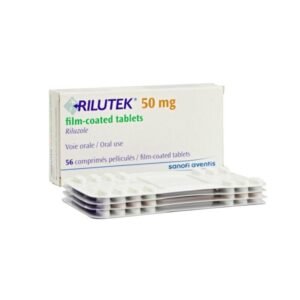 Buy Rilutek Tablets Online (riluzole)